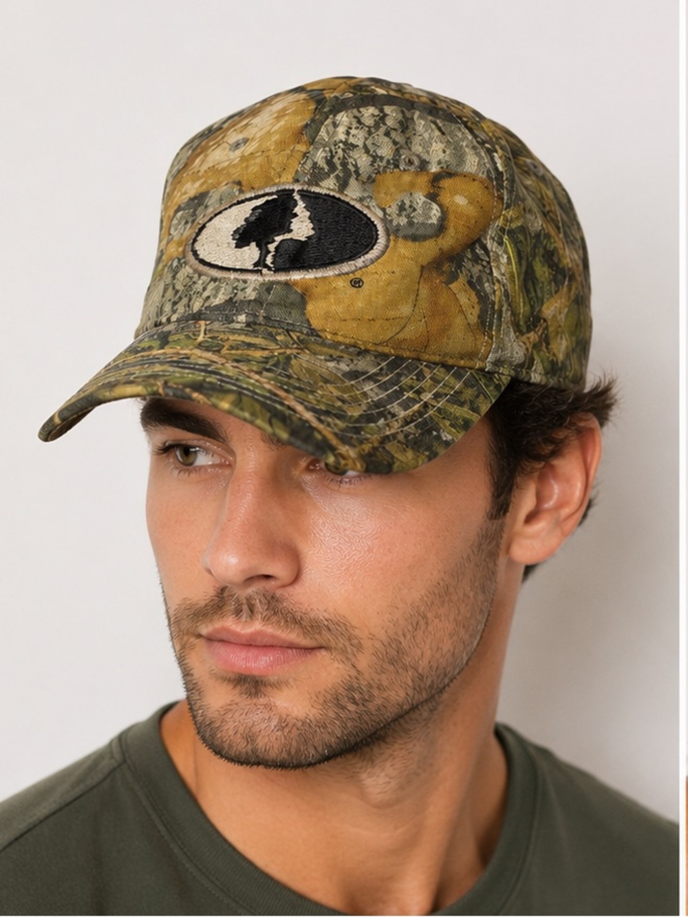 Mossy Oak Country Oak Camouflage Outdoor Cap
